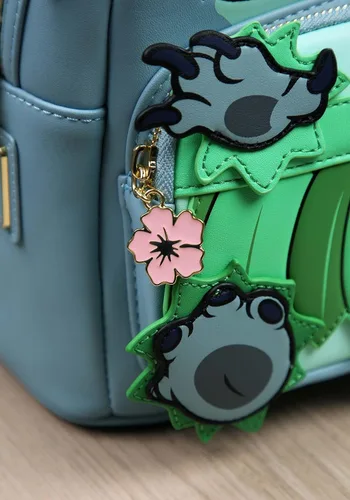 Miniatura 6 de Loungefly Disney Stitch Luau Cosplay - Bolso de hombro con doble correa para mujer, Multi, Cosplay