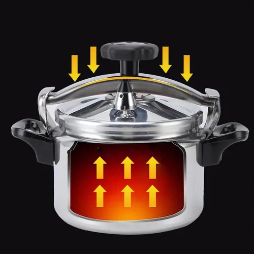 Miniatura 2 de Olla a presión, inducción de olla a presión inferior compuesta universal, olla a presión de aluminio para cocinas de gas, placas de cocina