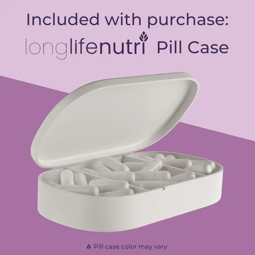 Miniatura 6 de Pterostilbene 150mg 180 cápsulas vegetarianas Hecho en Estados Unidos 75mg por píldora Polvo puro natural