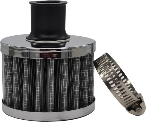 Miniatura 8 de Filtro universal de admisión de aire frío, filtro de entrada de aire de 0.47 pulgadas, respiradero turbo de ventilación de alto rendimiento para Rojo