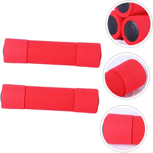 Miniatura 7 de BESPORTBLE 2 mancuernas cubiertas de espuma, pesas de mano para mujeres, pequeñas y ligeras, para entrenamiento de fuerza y tonificación de brazos