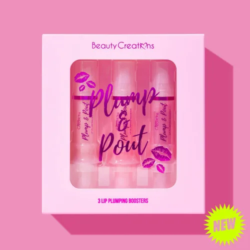 Miniatura 4 de Plump & Pout Lip Plumping Lipgloss de Beauty Creations (juego de 3 piezas)
