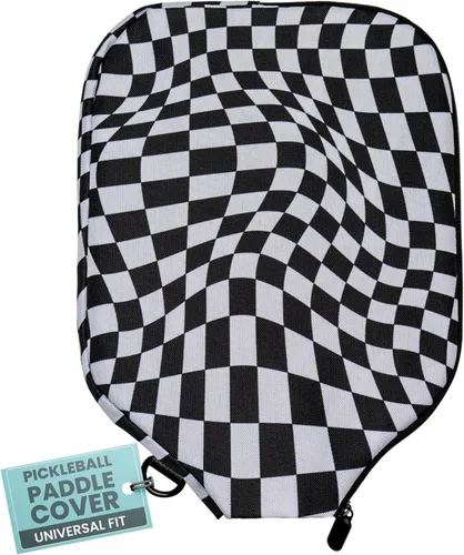 Miniatura 39 de Palms-O-Aces Pickleball Paddle Cover Canvas Padded Pickleball Paddles Sleeve with Zipper Lightweight Protective Paddle Case for Standard Paddles