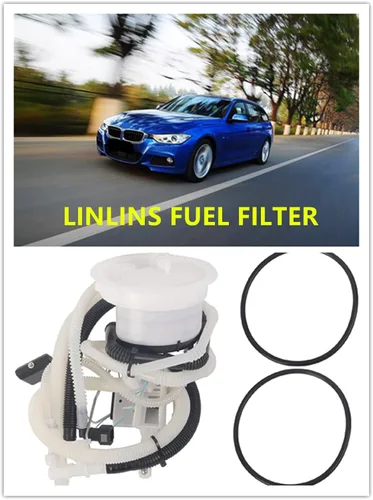 Miniatura 6 de Regulador de presión de la bomba de combustible eléctrico Conductor de gas lado izquierdo 16117163295 para 2006-2012 325i 330i 328i 335i