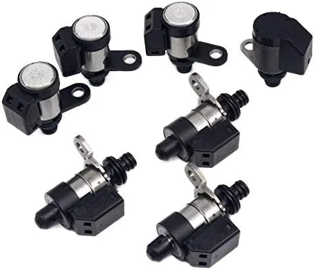 Miniatura 2 de RE5R05A Kit de solenoide de transmisión compatible con Nissan Infiniti Hyundai Kia Datsun (paquete de 7)