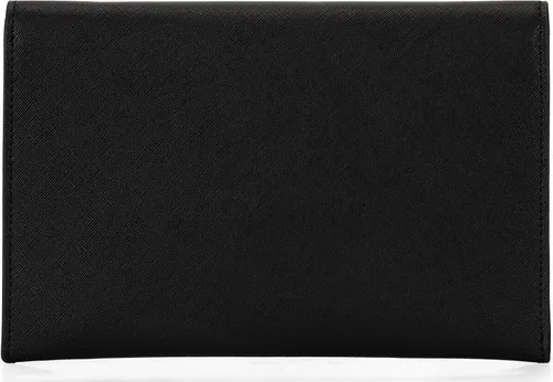 Miniatura 3 de Dexmay - Bolso de mano tipo sobre para mujer, tamaño mediano, de piel saffiano, plegable