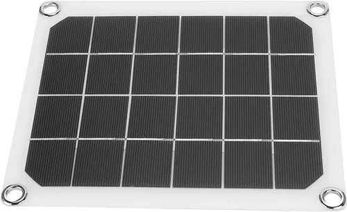 Miniatura 2 de Kit de ventilador extractor accionado solar 6V 10W IP65 impermeable para invernadero gallinero con carga USB
