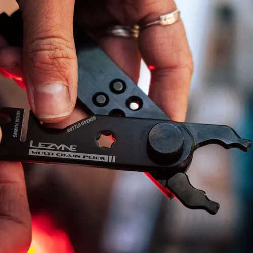 Miniatura 5 de LEZYNE Alicates multicadena Herramienta de cadena de reparación de bicicleta todo en uno duradera y ligera con alicates de enlace rápido, rompedor