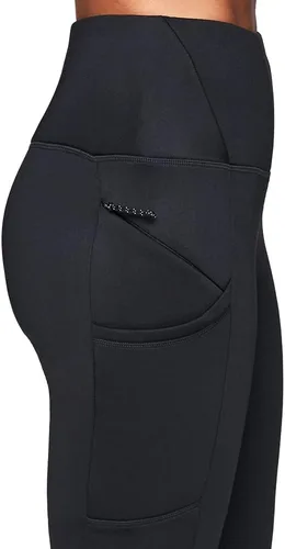 Miniatura 2 de Avalanche Leggings de cintura alta con forro polar y bolsillo con cremallera para mujer
