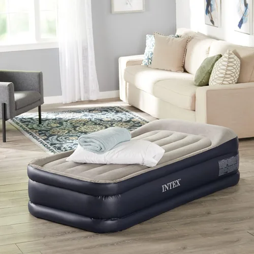 Miniatura 6 de Intex Pillow Dura-Beam Series Rest Airbed elevado con bomba interna (modelo 2020)
