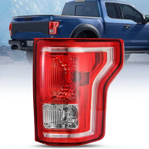 Miniatura 13 de Nilight Conjunto de luz trasera compatible con Ford F150 F-150 2015 2016 2017 de repuesto de lámpara trasera estilo OE con bombillas y arnés lado