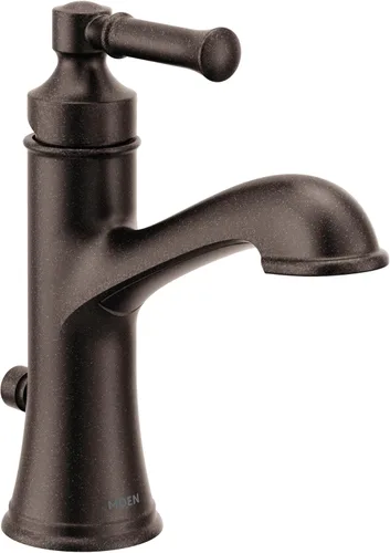 Miniatura 10 de Moen Dartmoor 6803 - Grifo cromado para lavabo de baño con una sola manija
