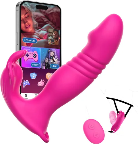Vibrador de empuje - Juguetes sexuales femeninos - Vibrador de control remoto 3 en 1 juguete sexual para vibradores de clítoris punto G, juguetes