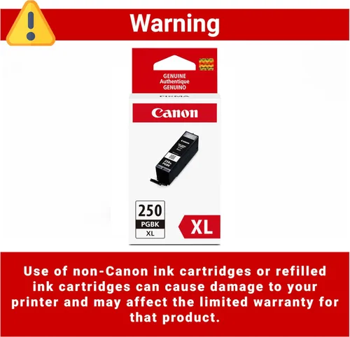 Miniatura 3 de Canon PGI-250XL Tanque de Tinta Negro Pigmento Genuino, Compatible con Impresoras MG6320, IP7220 & MG5420, MX922, MG5520, MG6420, MG7120, iX6820