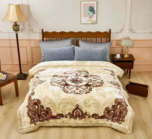 Miniatura 16 de LGYKUMEG Manta coreana con peso de 79 x 91 pulgadas, cálida manta de felpa de forro polar de invierno, súper suave y cálida, manta reversible de 2