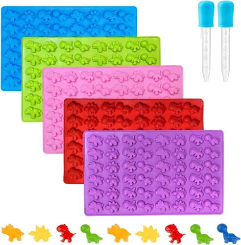 Miniatura 18 de 2 moldes de chocolate – Molde de silicona para chupete de una sola pieza, tamaño bocado, moldes de chocolate para decoración de pasteles y cupcakes