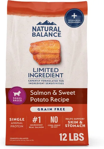 Miniatura 15 de Natural Balance Limited Ingredient - Alimento seco para perros adultos de raza pequeña, sin granos, receta de pollo y batata, 12 libras