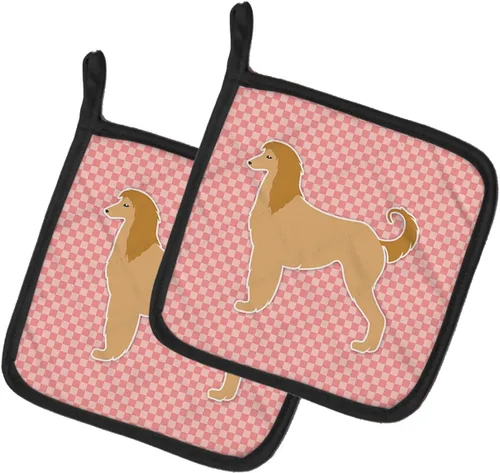 Miniatura 108 de Caroline's Treasures BB3567PTHD - Juego de soportes para ollas de cocina resistentes al calor, almohadillas calientes para cocinar, hornear, Copo
