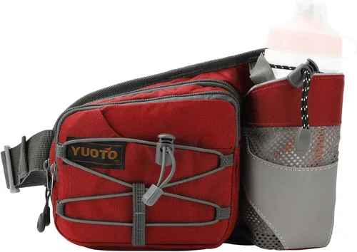 Miniatura 8 de Waist Pack with Water Bottle Holder for Running Walking Hiking Fanny Pack Hydration Belt