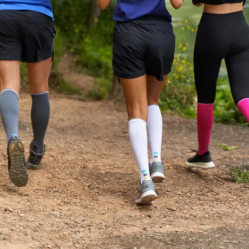 Miniatura 29 de GoWith Compression Socks for Men & Women, Cushioned 20-30 mmHg Graduated Compression Running Socks, Athletic Knee High Socks
