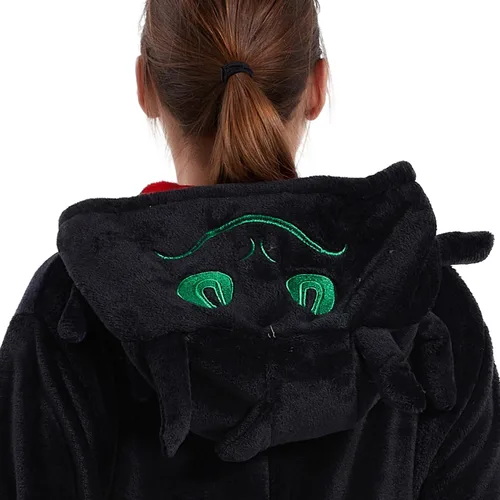 Miniatura 3 de Pijama unisex para adultos, disfraz de franela para Halloween