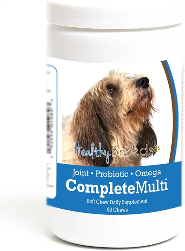 Miniatura 347 de Healthy Breeds Pug todo en uno multivitamínico suave masticable 60