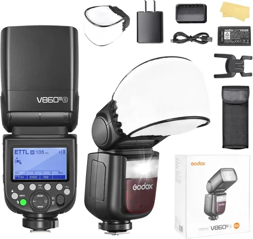Godox V860III S V860iii-S Flash para cámara Sony TTL Flash V860iii S GODOX V860III para Sony
