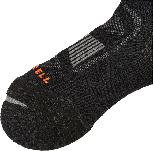 Miniatura 3 de Merrell Men's and Women's Zoned Cushioned Wool Hiking Crew Socks-1 Pair Pack-Breathable Arch Support