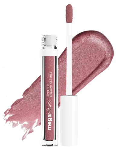 Miniatura 18 de Wet n Wild MegaSlicks Brillo labial, ultrabrillante, enriquecido con vitamina E, ultrabrillo de alto brillo hidratante, sin crueldad y vegano - My