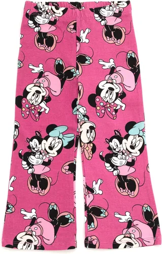 Miniatura 13 de Disney Minnie Mouse - Conjunto de sudadera de forro polar y leggings acampanados, tallas para bebés y niños grandes (18 meses - 10-12)