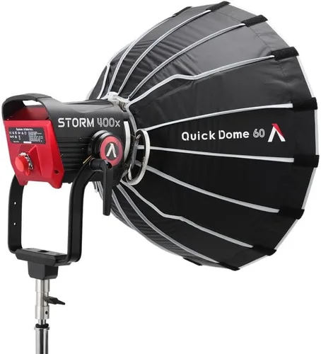 Miniatura 4 de Aputure Light Dome Quick Dome 60 Softbox, 23.6 in (2 pies) Circular Bowens Mount con diseño de liberación rápida, incluye difusión, rejilla