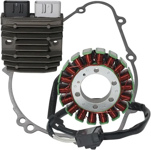 Miniatura 4 de Junta de estator de rectificador de bobina de estator para Kawasaki KLZ1000 Versys 1000 2012-2014 Bobina de estator 21003-0129 rectificador