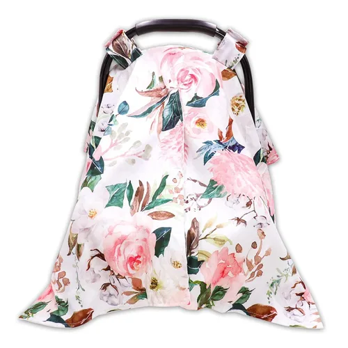 Miniatura 13 de Funda de asiento de coche para bebé niño, fundas de asiento de coche cálidas de Minky para bebés, invierno, cubierta de asiento de coche Peekaboo