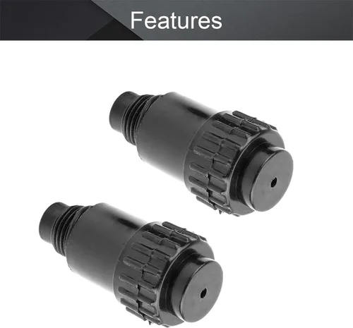 Miniatura 3 de Othmro Conector de enchufe de aceite de rosca macho de 5/8, accesorios de repuesto para compresor de aire, 0.630 in de diámetro de rosca, tapón