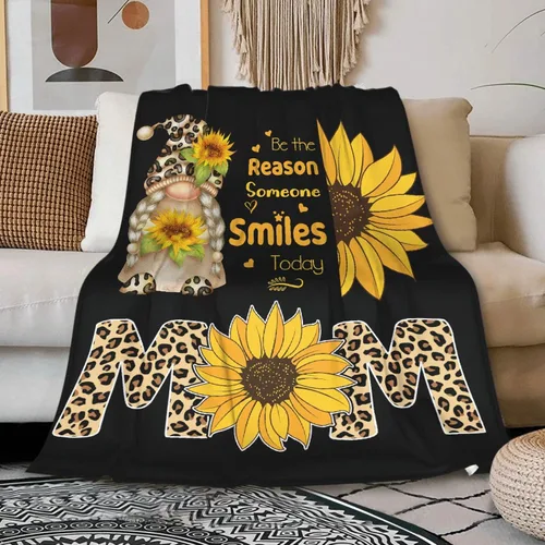 Miniatura 31 de Manta de gnomos navideños para adultos, mujeres, manta de franela suave y cálida para sofá, cama de viaje, 30 x 40 pulgadas para mascotas
