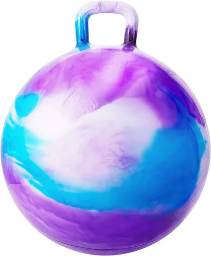 Miniatura 11 de PlayZap Pelotas Saltarinas para Niños de 3-8 Años, Pelota Rebotante de 18 Pulgadas con Asa, Saltarina Inflable de 18", Juguetes de Salto de 45cm