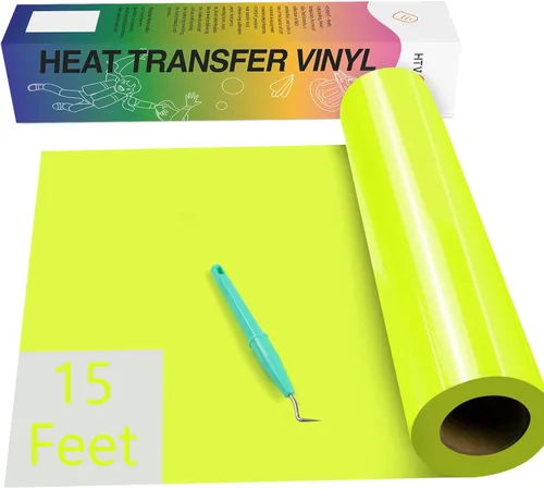 Miniatura 39 de HTVRONT Rollo de vinilo HTV con purpurina verde, 12 x 15 pies, vinilo de transferencia de calor con purpurina verde para camisas, vinilo para Brillo