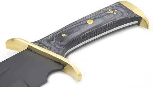 Miniatura 3 de Western Outlaw Caza Camping Collectores Cuchillo (CW) (negro)