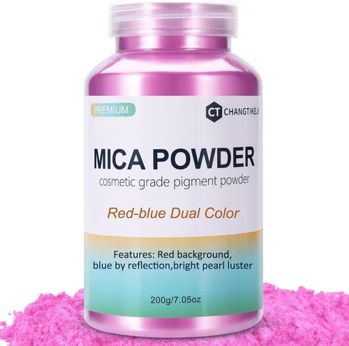 Miniatura 10 de CHANGTIKEJI Polvo de mica – 81 colores – 0.35 oz/botella de pigmento natural en polvo para resina epoxi, fabricación de jabón, fabricación de velas