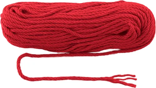 Miniatura 51 de Cuerda de yute natural, 1.5 pulgadas de diámetro, 50 pies de largo, 4 hebras, manualidades y manualidades, decoración de jardín y hogar, hamaca