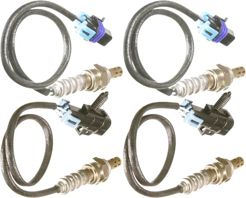 Ywim - 2 pares de sensores de oxígeno compatibles con Chevy 2006 2007 Silverado 1500, Tahoe, 2007 Silverado 1500 Classic, Suburban 1500, Avalanche,