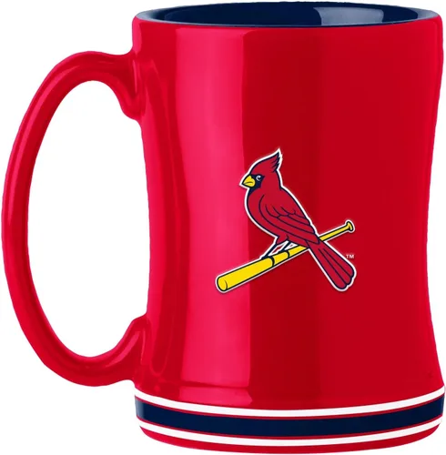 Miniatura 4 de MLB - Taza unisex de 14 oz con relieve esculpido
