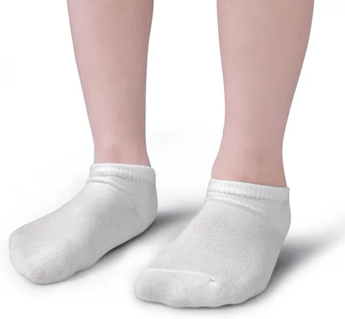 Miniatura 3 de SPTRAMLE Calcetines para niños 25 pares de calcetines para niños pequeños de corte bajo para niños y niñas de 0 a 14 años juego de 25 pares