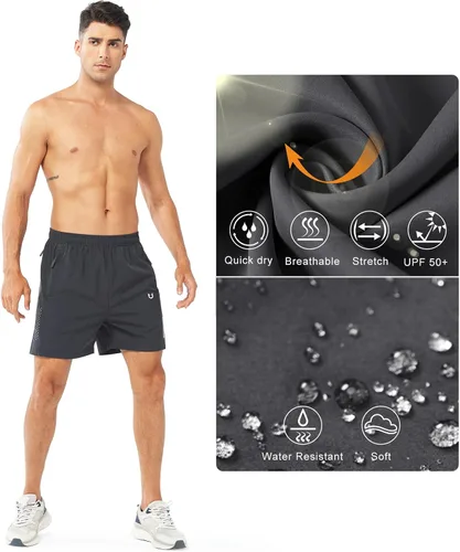 Miniatura 4 de NORTHYARD - Pantalones cortos deportivos para correr para hombres, ligeros, de secado rápido, 7, 5 o 9 pulgadas, para senderismo, deportes, gimnasio
