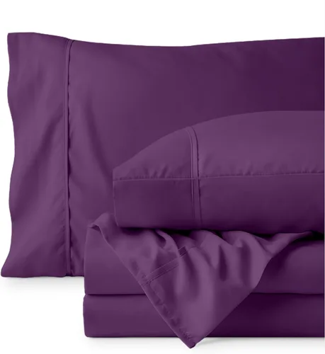 Miniatura 118 de Bare Home Hotel Luxury - Juego de sábanas tamaño individual, extra suave, 4 piezas, bolsillos profundos, ajuste fácil, refrescante y transpirable