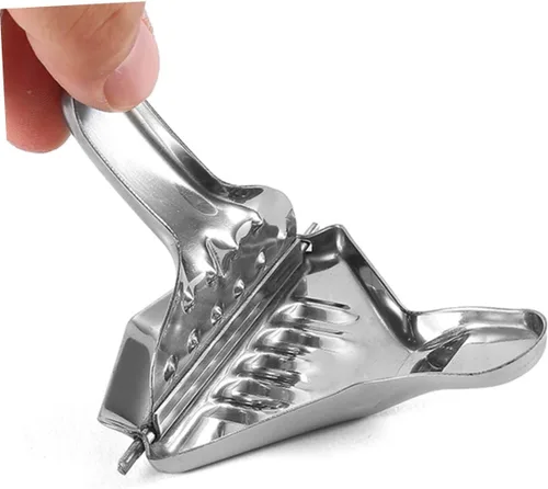Miniatura 4 de Exprimidor manual de limón de acero inoxidable 2pcs para la prensa de frutas de la cocina del hogar con extracción y diseño eficientes de jugo
