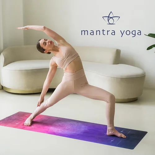Miniatura 7 de Mantra Yoga Travel PRO 1.5mm con almohadilla para las rodillas - Esterilla plegable para fitness y ejercicio con bolsa Ligera, compacta