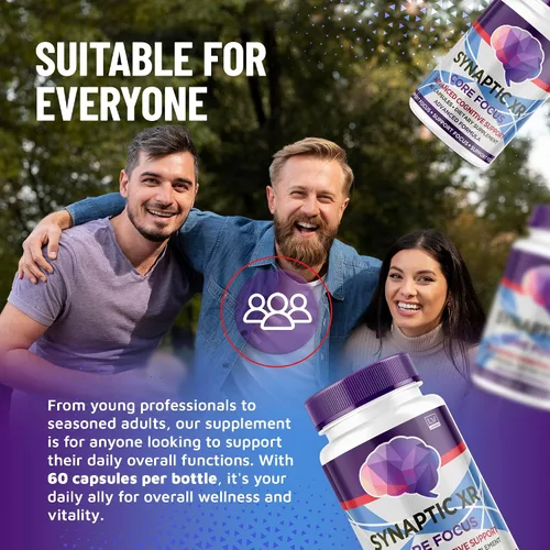 Miniatura 5 de Synaptic XR Capsules, SynapticXR, Synaptic XR Core Focus, Synaptic XR Core Focus, Synaptic XR Brain Caps, Synaptic XR, Synaptic XR Advanced Formula