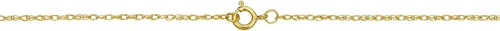 Miniatura 4 de Kooljewelry 10k Yellow Gold Rope Chain Barely-There Necklace (0.7 mm, 0.9 mm, 1 mm or 1.3 mm) - Thin And Lightweight