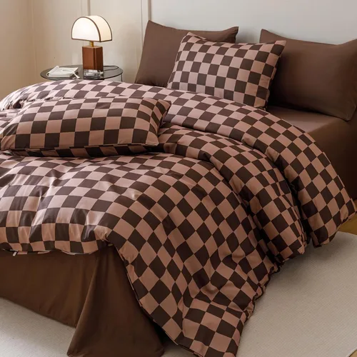 Miniatura 104 de CLOTHKNOW - Juego de edredón verde militar tamaño completo de 3 piezas, juego de ropa de cama verde oscuro, edredón suave con 2 fundas de almohada